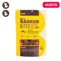 BARKER - BITES SNACK DESHIDRATADOS MIX 100 G