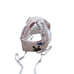 GENERICO - CASCO PROTECTOR PARA LOS NIÑAS - BEBES ROSADO BEBE