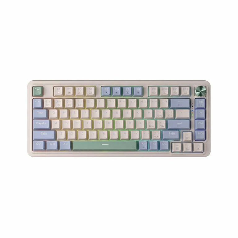 - Teclado Ucal Pro K673CPG 75% Wireless Pastel