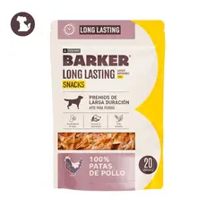 BARKER - LONG LASTING SNACK PATAS DE POLLO 260 GR