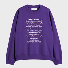 GENERICO - Polera Cuello Redondo Christmas Friends