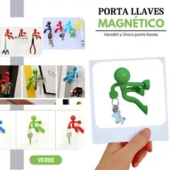 SHEEPBUSTER - Porta Llave Magnético Hombre Escalador Verde