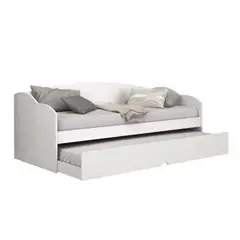HOGAR & SPACIOS - HYS DORMITORIO 2 PLZ CON CAMA NIDO MASIL BLANCO