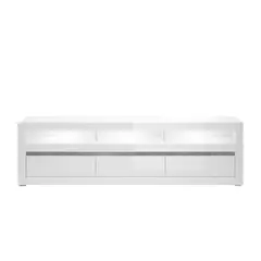 HOGAR & SPACIOS - HYS CENTRO DE ENTRETENIMIENTO FLORINE HASTA 60 BLANCO