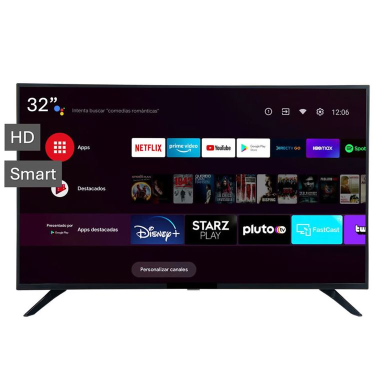 Televisor INNOS 32 Pulg. LED Smart Android TV HD 32TE5PPL