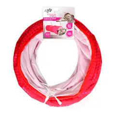 ALL FOR PAWS - Túnel para gatos con diseño Rosado