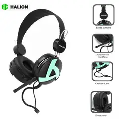HALION - AUDIFONO HA 211 VERDE