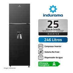 INDURAMA - Refrigeradora 246LT 130W RI-389DNI