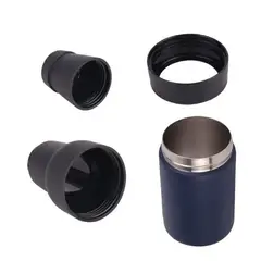 GENERICO - Vaso Térmico Enfriador de Cerveza de 355 ml Color Negro