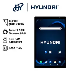 HYUNDAI - TABLET HYTAB PRO 10LC ADROID 13 OCTA CORE RAM 4GB ROM 64 4G LTE 10.1" HD