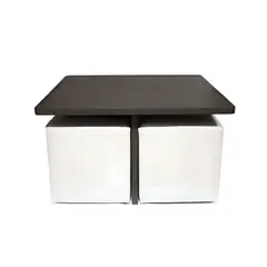 HOGAR & SPACIOS - HYS MESA CENTRO COMFO BLANCO