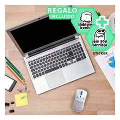 GENERICO - Cursor Funcional para Ordenador Blanco Y+Ligas de Regalo