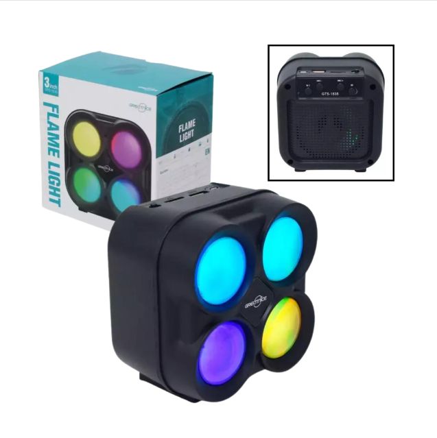Parlante Portatil FLAME LIGHT 3′ GTS