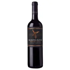 MONTES ALPHA - Vino Cuvée Cabernet Sauvignon Botella 750 ml