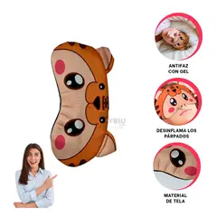 GENERICO - Visera para Dormir de Noche en Naranja Y+Post-it Adhesivos_123