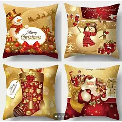 GENERICO - Cojin Navideños pack de 4