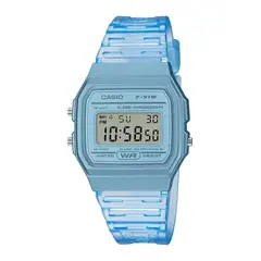CASIO - RELOJ DIGITAL UNISEX F-91WS-2CF