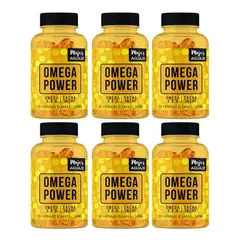 MUJER AGUAJE - Omega Power 60 Cápsulas Blandas - Pack x 6