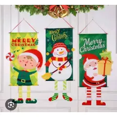 GENERICO - Banderines Colgantes de Navidad