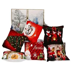 GENERICO - Funda Cojin Navideño - Diseño al Azar