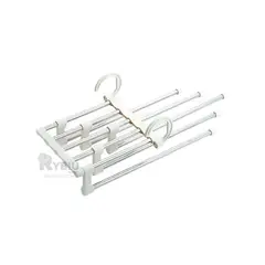 RYBIU IMPORT - Perchas Magicas Manejable y Multifuncional en Color Blanco