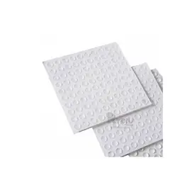 GENERICO - Tope para Puerta en Color Transparente Y+Post-it Adhesivos