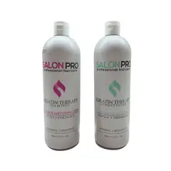 GENERICO - Shampoo + Acondicionador De Keratina Pack 2 Uds X 944ml