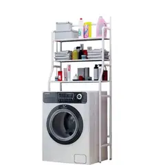 GENERICO - ESTANTE ORGANIZADOR PARA LAVADORA Y BAÑO CON REPISAS