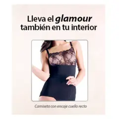 GENERICO - Camiseta Encaje Recto Koketa