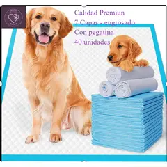 GENERICO - Pañales para mascotas con pegatina Talla L * 40 UN