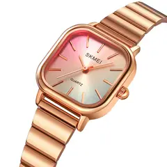 SKMEI - RELOJ 2190 ORO ROSA CORREA ACERO