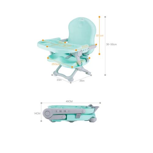 SILLA PLEGABLE verde agua