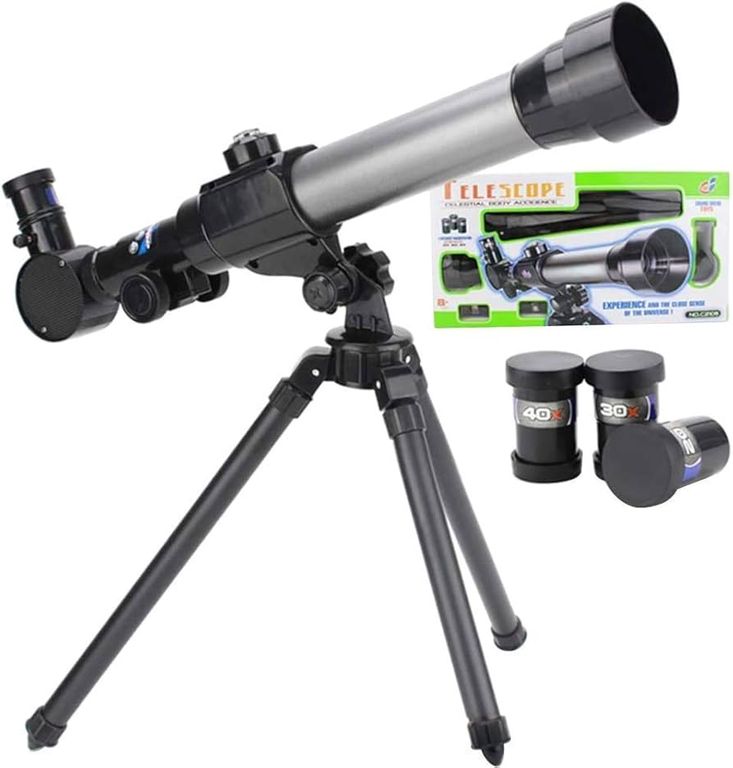 TELESCOPIO INFANTIL EDUCATIVO CON TRÍPODE PARA NIÑOS