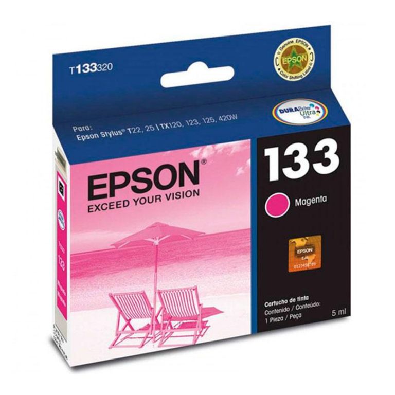 Tinta Cartucho 133 Magenta