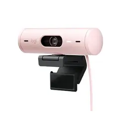 LOGITECH - Camara Brio 500 Fhd 1080p Usb-C Rose 960-001418