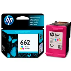 HP - Kit de Tintas 662 Original - TRICOLOR