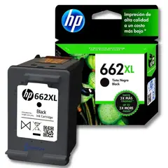 HP - Kit de Tintas 662XL Original - Negro