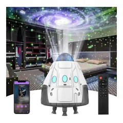GENERICO - Lampara de proyeccion para niños Proyector de galaxia diseño cohete