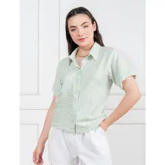 GENERICO - Blusa Casual Mujer manga corta