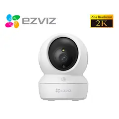 EZVIZ - Cámara Seguridad Wifi H6C PRO 3MP Gira 360 con Boton Llamada