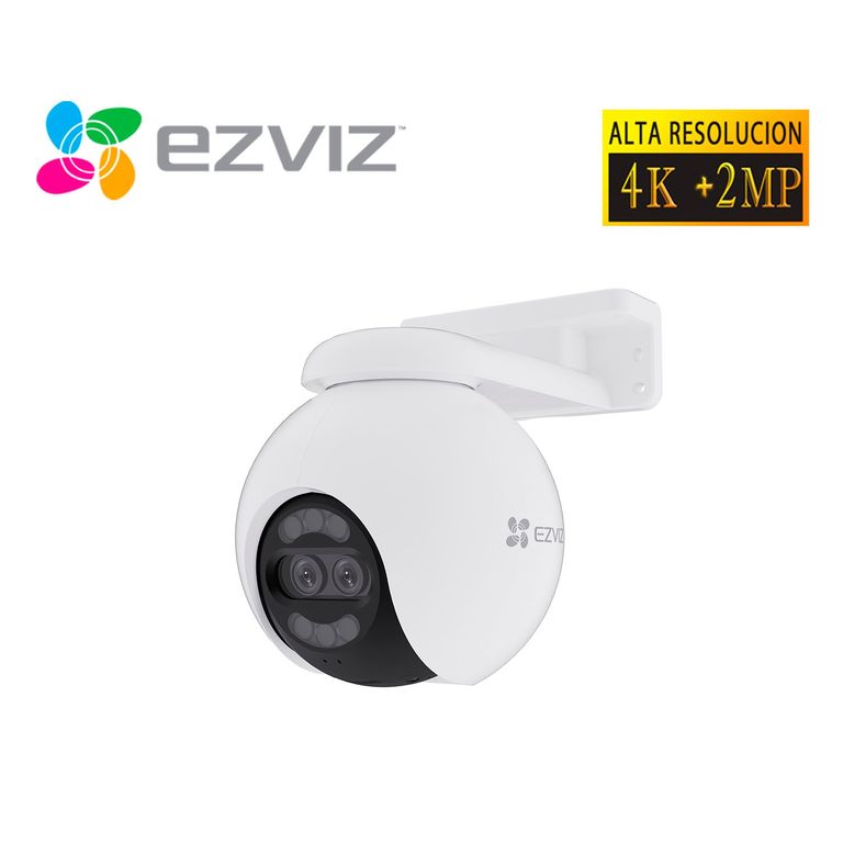 Cámara Seguridad H80X Dual 4K + 2MP Doble Lente Smart Wifi Exterior
