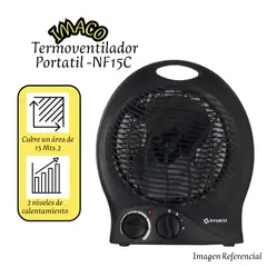 IMACO - Termo Ventilador Portátil NF15C
