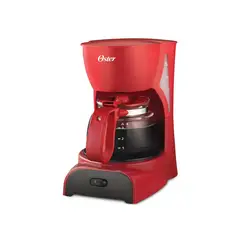 OSTER - Cafetera BVSTDCDR5R capacidad 4 tazas