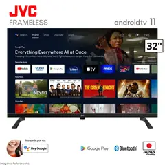 GENERICO - Televisor JVC 32 pulg. HD Android Tv LED Smart TV LT-32KB127