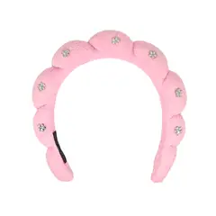 REVEL - Vinchas Diademas Corona acolchado - Rosado