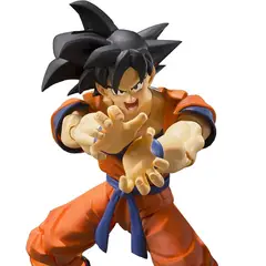 BANDAI - Dragon Ball Z SH Figuarts Goku Saiyan Raised On Earth