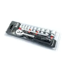 GLADIATOR - JUEGO DE TUBOS DE 12 PIEZAS DE 3/8" CROMO VANADIO - PRO