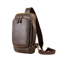 GENERICO - Pechera Morral de Cuero Patmos 9151 Hombres