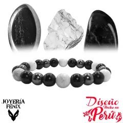 JOYERIA FENIX - Pulsera Triple Protección Turmalina - Joyería Fenix