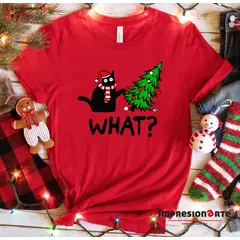 IMPRESIONARTE - Polo Navidad Gatitos